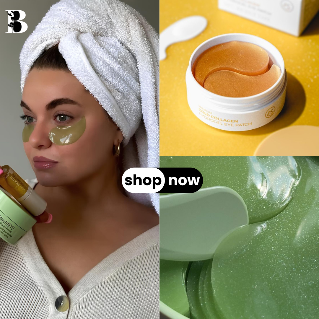 Avocado Gold Eye Masks – Hydrating & Firming Patches for Dark Circles (60/120pcs)