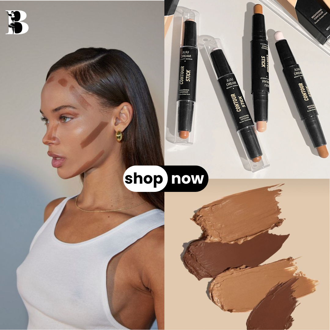 Dual-Ended Contour Stick – Sculpt, Highlight & Define Like a Pro
