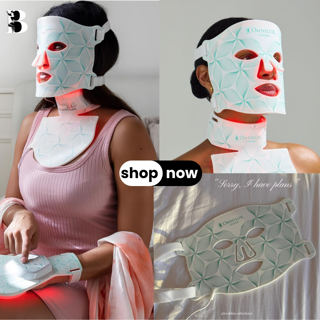 LED 8-Color Face & Neck Therapy Mask – Anti-Aging, Acne & Skin Renewal