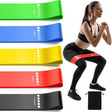 Premium Resistance Bands Set – Full-Body Strength & Toning Workout (5 Colors, TPE)