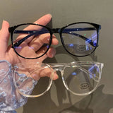 Korean-Style Anti Blue Light Glasses – Unisex Round Frame Eyewear