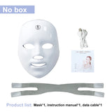 7 Colors LED Facial Therapy Mask – Rejuvenation, Anti-Aging & Skin Glow Device
