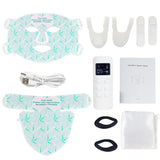 LED 8-Color Face & Neck Therapy Mask – Anti-Aging, Acne & Skin Renewal
