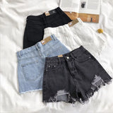 Y2K High-Waist Ripped Denim Shorts – Summer’s Must-Have Trend