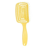 Fast-Glow Detangling Hair Brush – Scalp Massage & Quick Dry Styling Tool