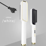 Salon-Smooth Hair in Just 5 Minutes – Electric Straightening Brush