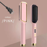 Salon-Smooth Hair in Just 5 Minutes – Electric Straightening Brush