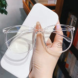 Korean-Style Anti Blue Light Glasses – Unisex Round Frame Eyewear