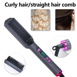 Salon-Smooth Hair in Just 5 Minutes – Electric Straightening Brush