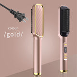 Salon-Smooth Hair in Just 5 Minutes – Electric Straightening Brush