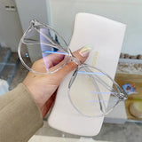 Korean-Style Anti Blue Light Glasses – Unisex Round Frame Eyewear