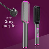 Salon-Smooth Hair in Just 5 Minutes – Electric Straightening Brush