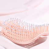 Fast-Glow Detangling Hair Brush – Scalp Massage & Quick Dry Styling Tool