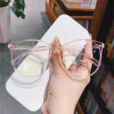 Korean-Style Anti Blue Light Glasses – Unisex Round Frame Eyewear