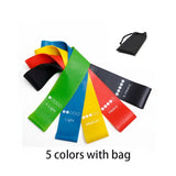 Premium Resistance Bands Set – Full-Body Strength & Toning Workout (5 Colors, TPE)